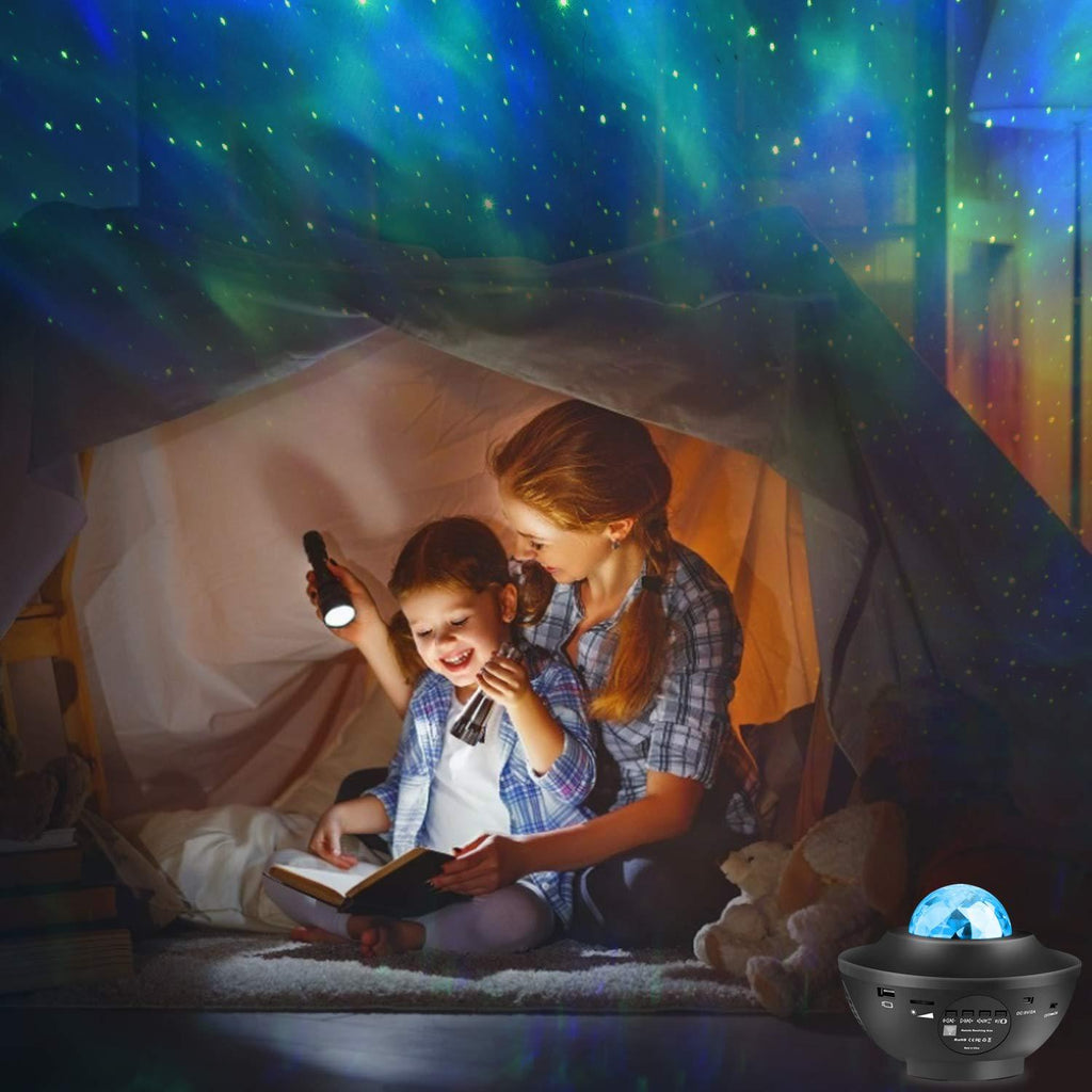 LED Star Projector Night Light for Kids