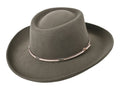 Outdoor Merino wool felt hat Rust