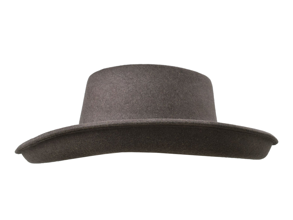 Outdoor Merino wool felt hat Rust
